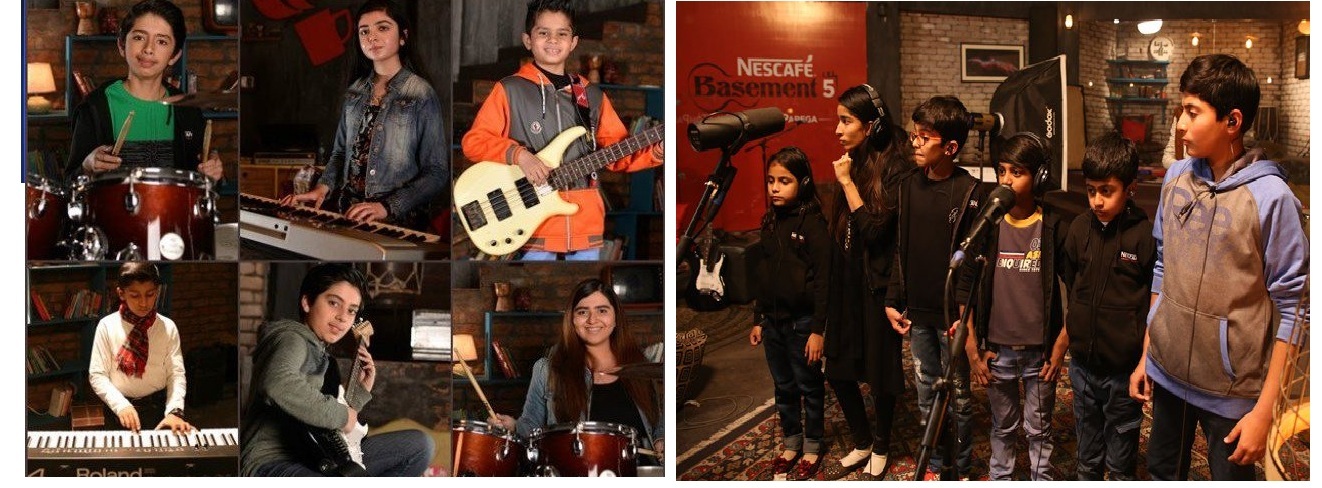 Nescafe Basement Pakistan ‘Piyar Diyan Gallan’ All Kids Band is making us proud