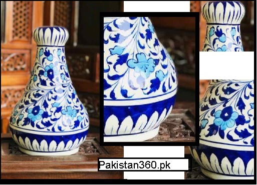 blue pottery in Pakistan