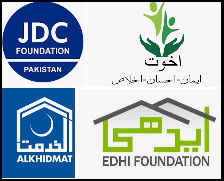 NGOs working for flood relief in Pakistan