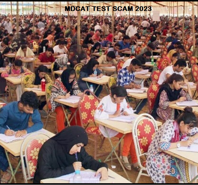 MDCAT test candidates held for using unfair means 2023